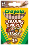 Crayola Colours Of The World Coloured Crayons