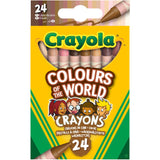 Crayola Colours of the World Coloured Pencils 24pk