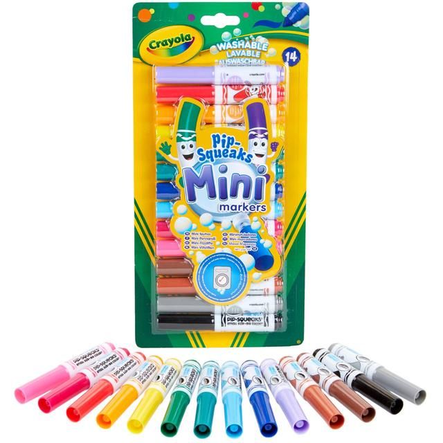 Crayola Mini Pipsqueaks   14 per pack