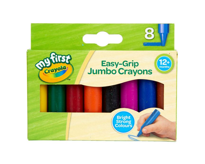 Crayola My First Easy Grip Jumbo Crayons