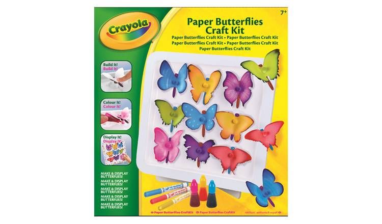 Crayola Paper Butterfly Craft Kit