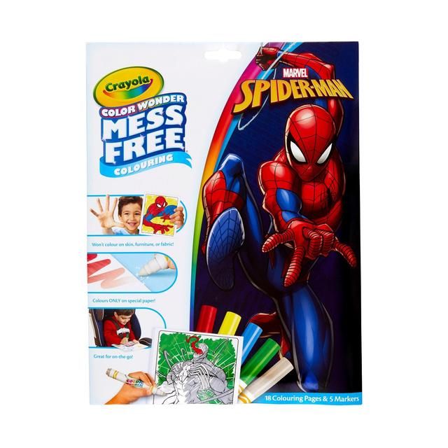 Crayola Spiderman Colour Wonder 2021