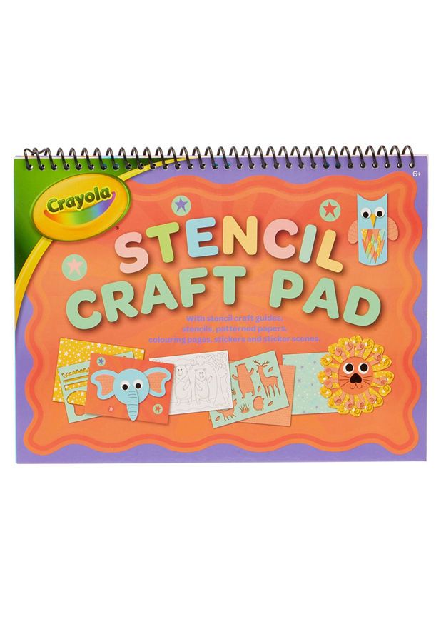 Crayola Stencil Craft Pad