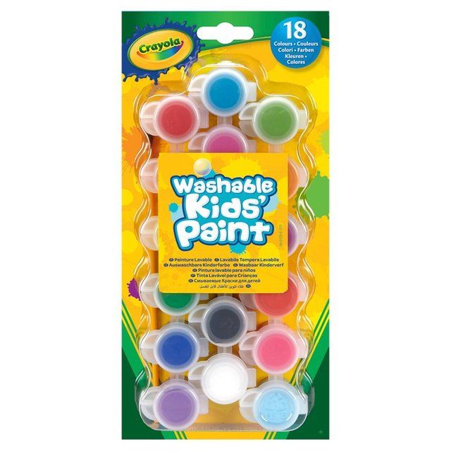 Crayola Washable Kids Paint 18 Pack