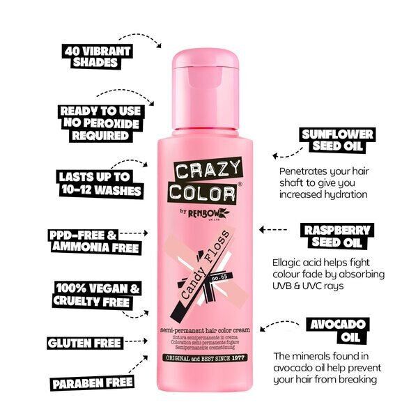 Crazy Color Candy Floss 65