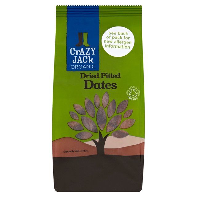 Crazy Jack Organic Pitted Dried Dates   250g