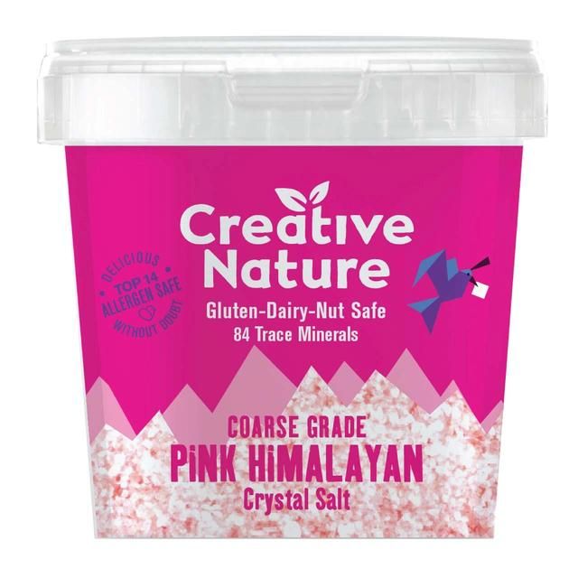 Creative Nature Coarse Pink Himalayan Crystal Salt   300g