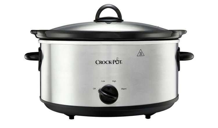 Crockpot 5.6L Slow Cooker - Stainless Steel