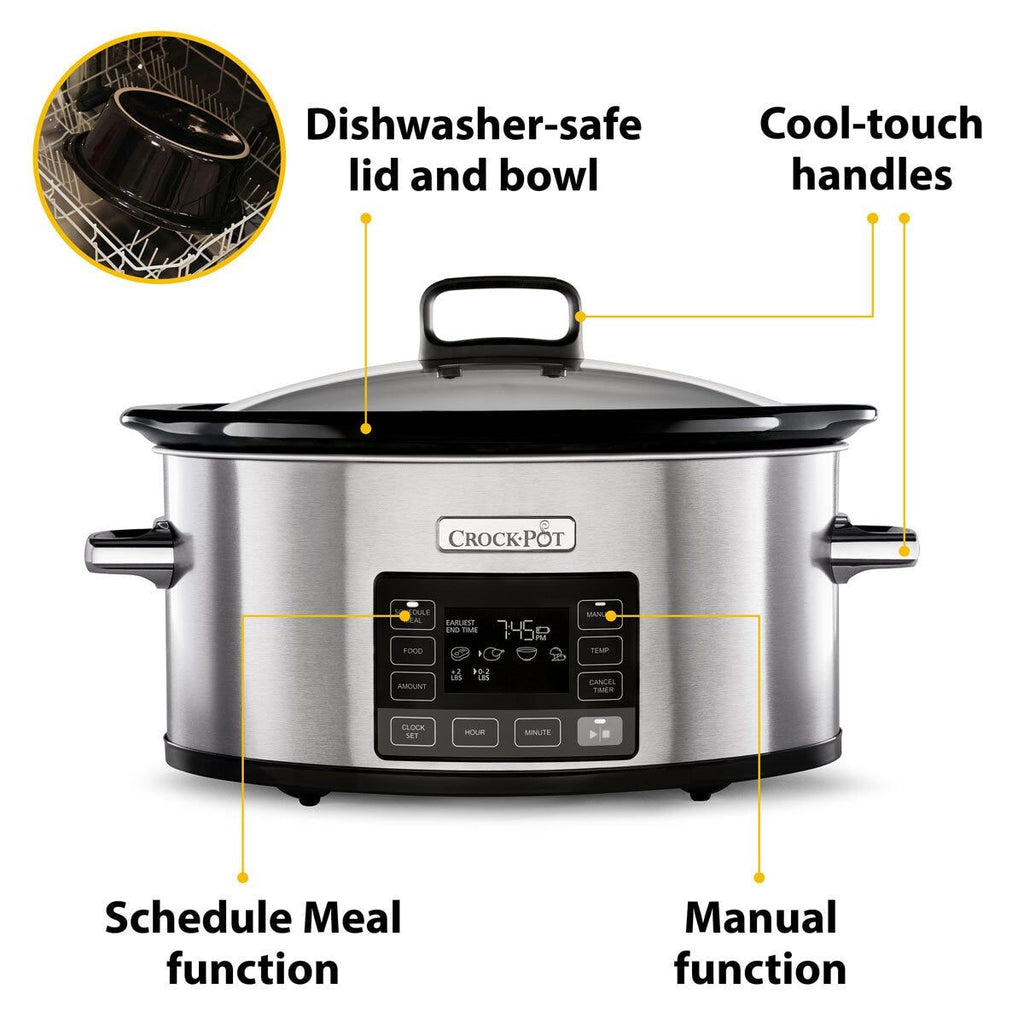 Crockpot TimeSelect 5.6L Digital Slow Cooker CSC066