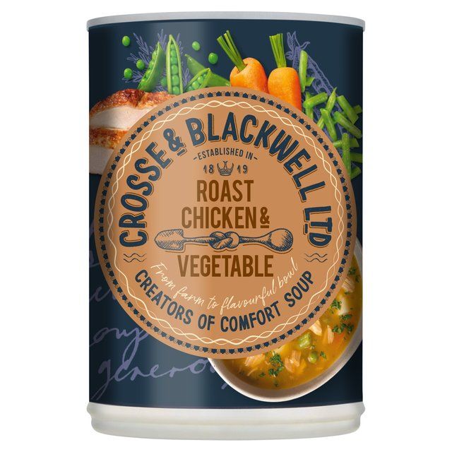 Crosse &amp;amp; Blackwell Best of British Roast Chicken &amp;amp; Vegetable Soup   400g