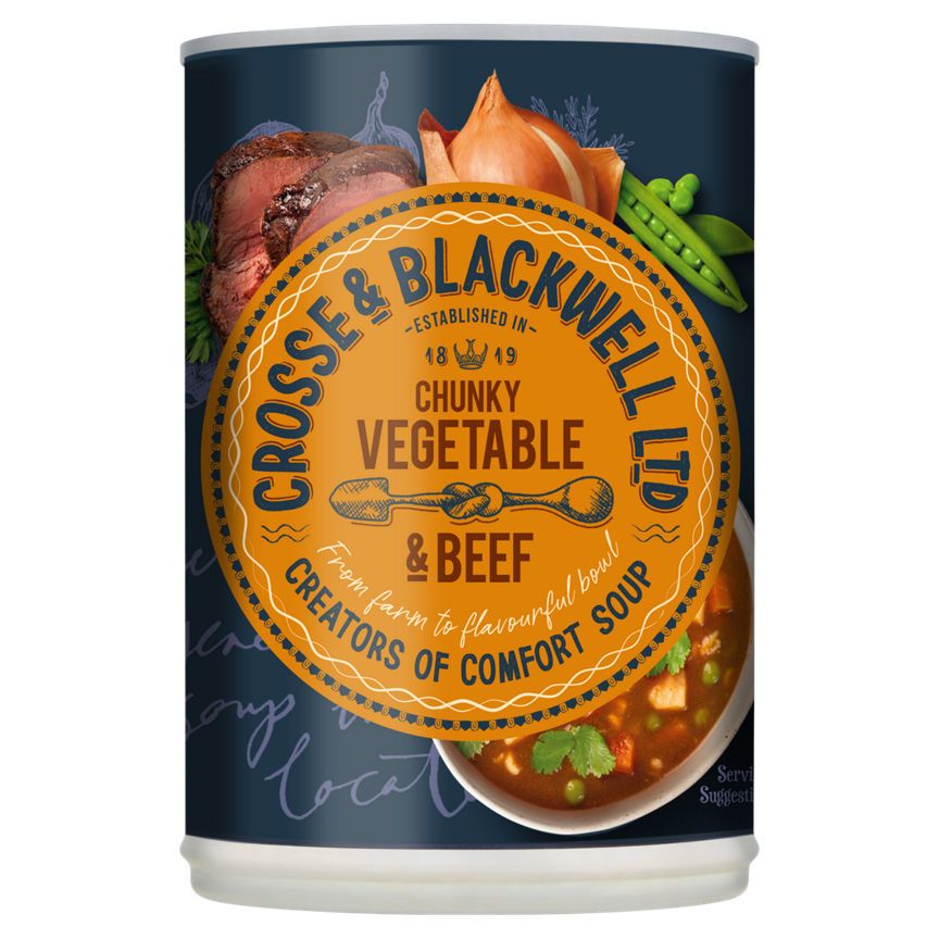 Crosse & Blackwell Chunky Vegetable & Beef Soup