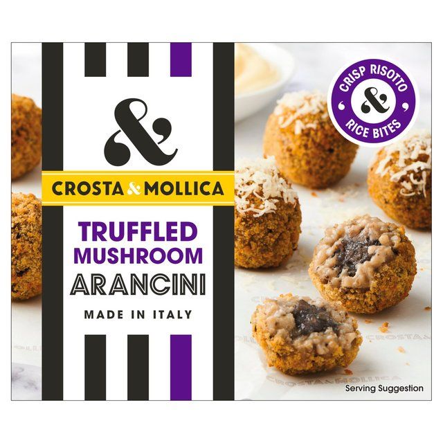 Crosta & Mollica Frozen Arancini Truffled Mushroom   280g