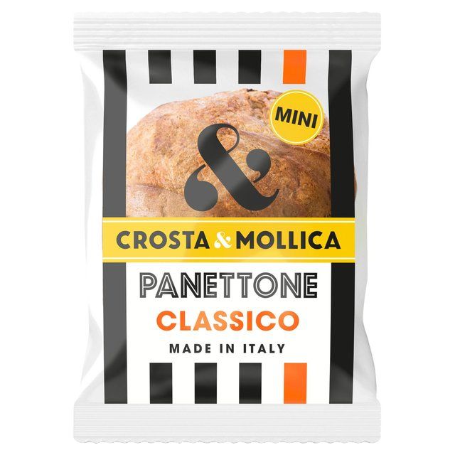 Crosta &amp;amp; Mollica Mini Panettone Sultana &amp;amp; Candied Orange   100g