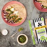 Crosta &amp;amp; Mollica Organic Piadina Flatbreads Wholeblend   300g