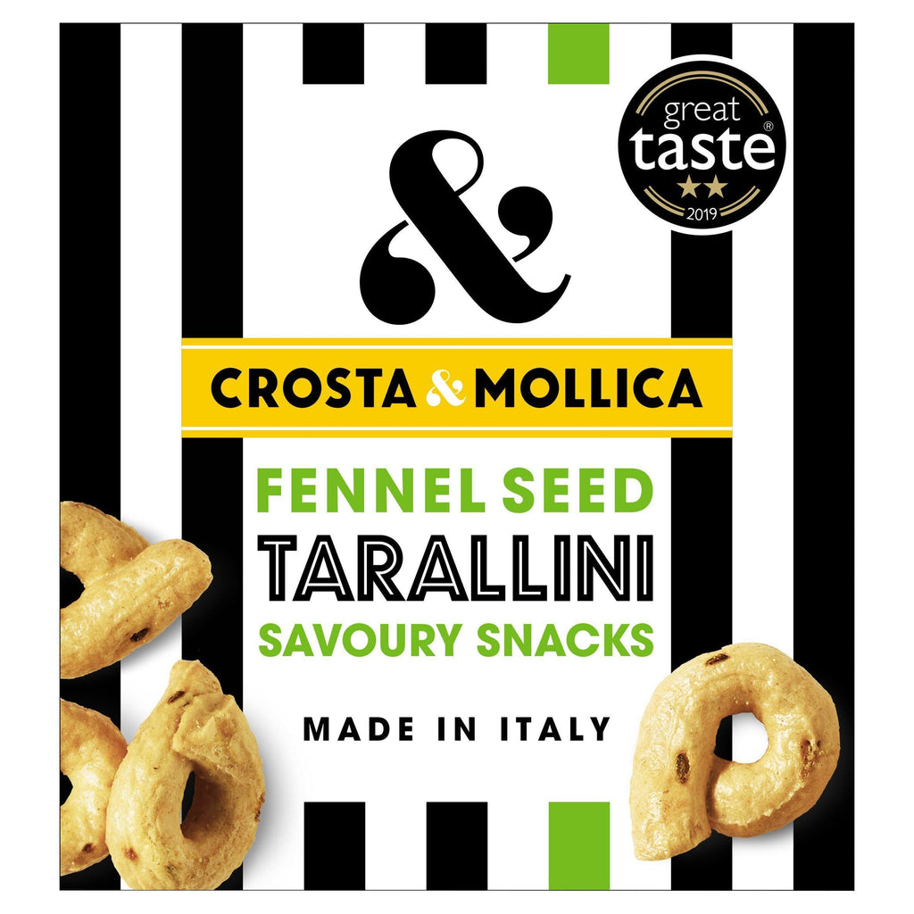 Crosta & Mollica Tarallini with Fennel Seed 170g