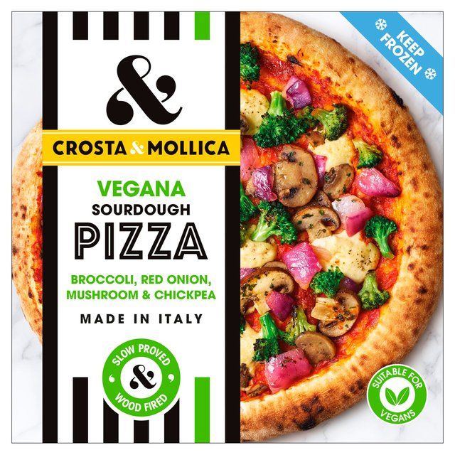 Crosta &amp;amp; Mollica Vegana Sourdough Pizza with Grilled Vegetables   498g