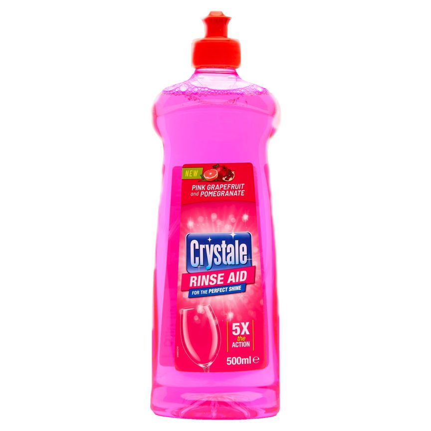 Crystale Rinse Aid Pink Grapefruit and Pomegranate