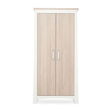 CuddleCo Ada 2 Door Nursery Wardrobe &amp;ndash; White and Ash