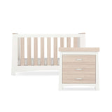 CuddleCo Ada 2 Piece Nursery Furniture Set &amp;ndash; White and Ash