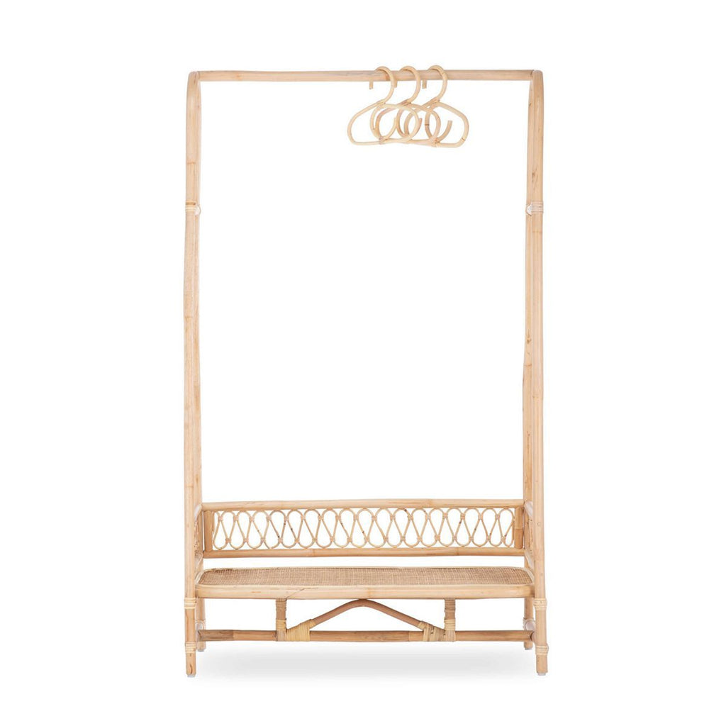 CuddleCo Aria Clothes Rail - Rattan