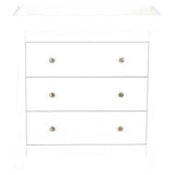 CuddleCo Clara 3 Drawer Dresser &amp;amp; Changer White