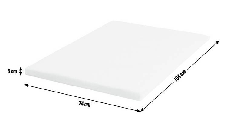 Cuggl 104 x 74cm Travel Cot Mattress