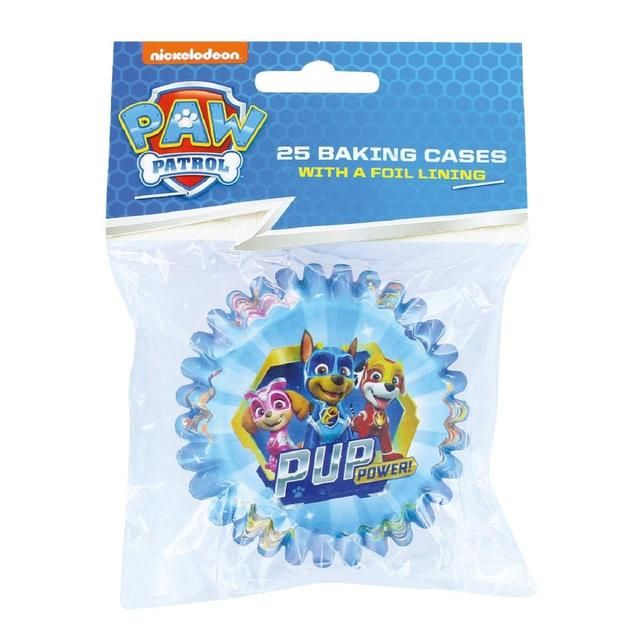 Culpitt 25 Foil Lined Cupcake Cases, Paw Patrol