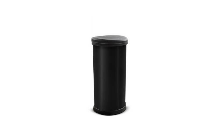 Curver 40 Litre Deco Touch Top Kitchen Bin - Black