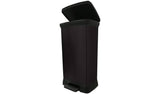 Curver 50 Litre Deco Pedal Bin - Black