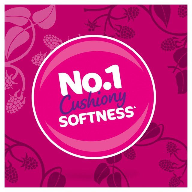 Cushelle Quilted Raspberry &amp;amp; Rhubarb 50% Longer Toilet Rolls   6 per pack