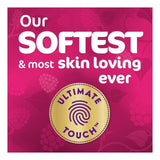 Cushelle Quilted Raspberry &amp;amp; Rhubarb 50% Longer Toilet Rolls   6 per pack