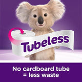 Cushelle Quilted Tubeless Toilet Tissue 6 equals 9 Rolls