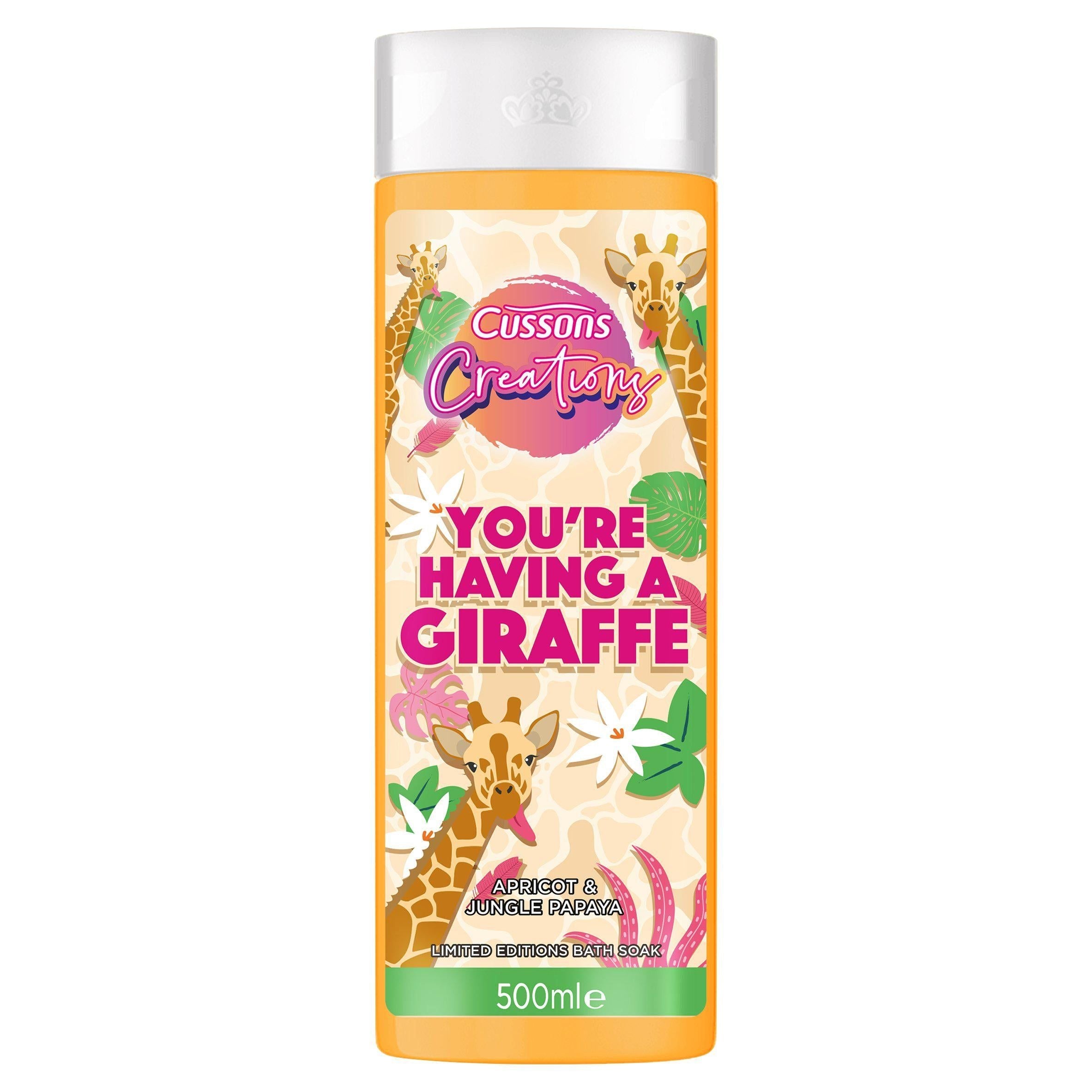 Cussons Creations Apricot &amp;amp; Jungle Papaya Bath Soak, Limited Edition 500ml