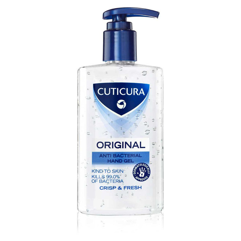 Cuticura Original Anti Bacterial Hand Gel 250ml - Crisp & Fresh