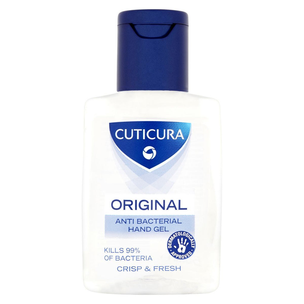 Cuticura Original Anti Bacterial Hand Gel 50ml - Crisp & Fresh