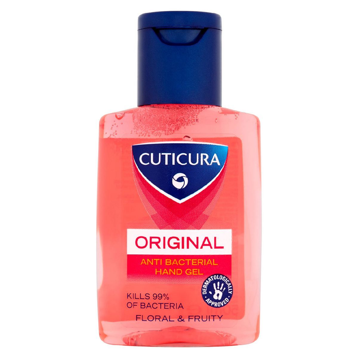 Cuticura Original Anti Bacterial Hand Gel 50ml &amp;ndash; Floral &amp;amp; Fruity