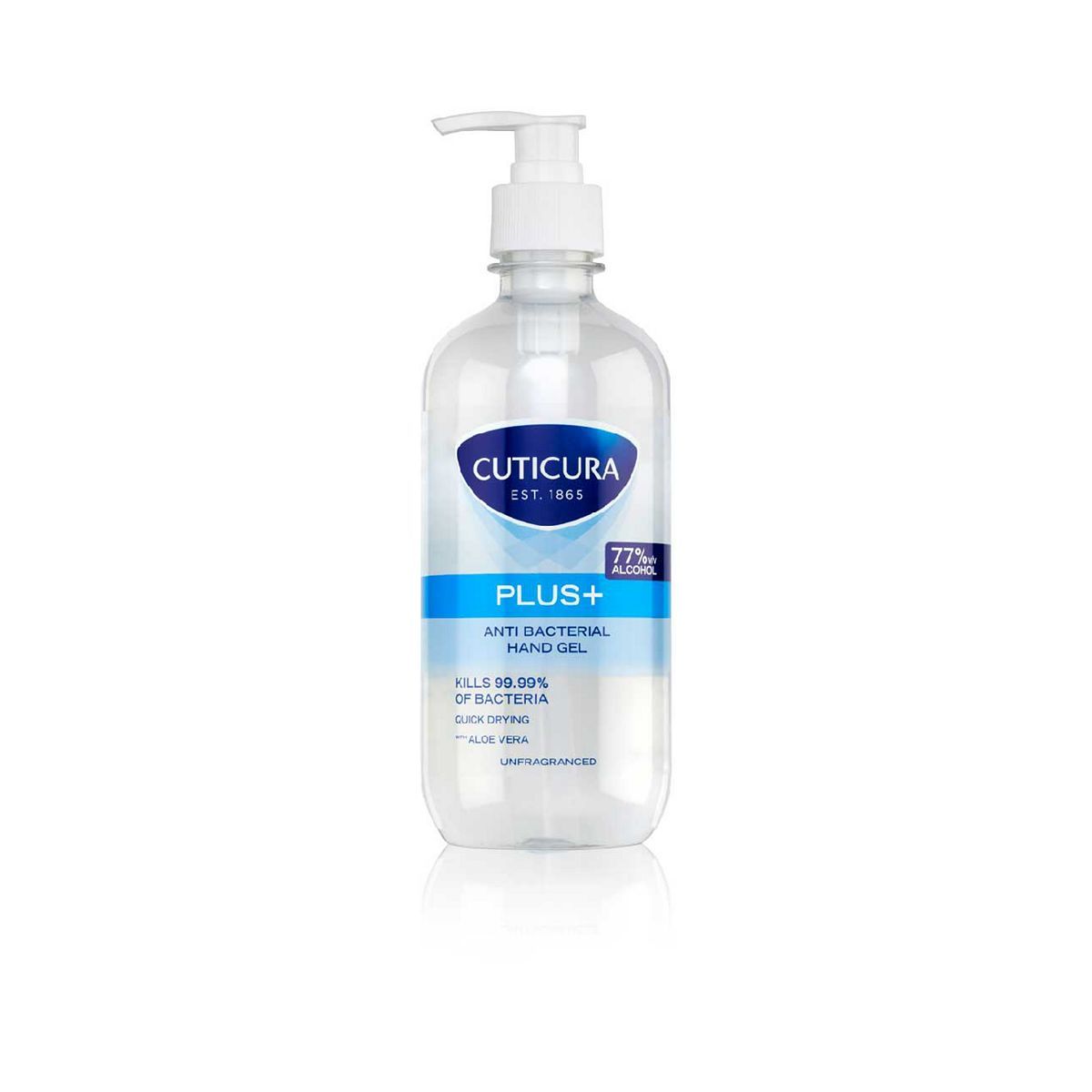 Cuticura Plus Anti Bacterial Hand Gel 500ml