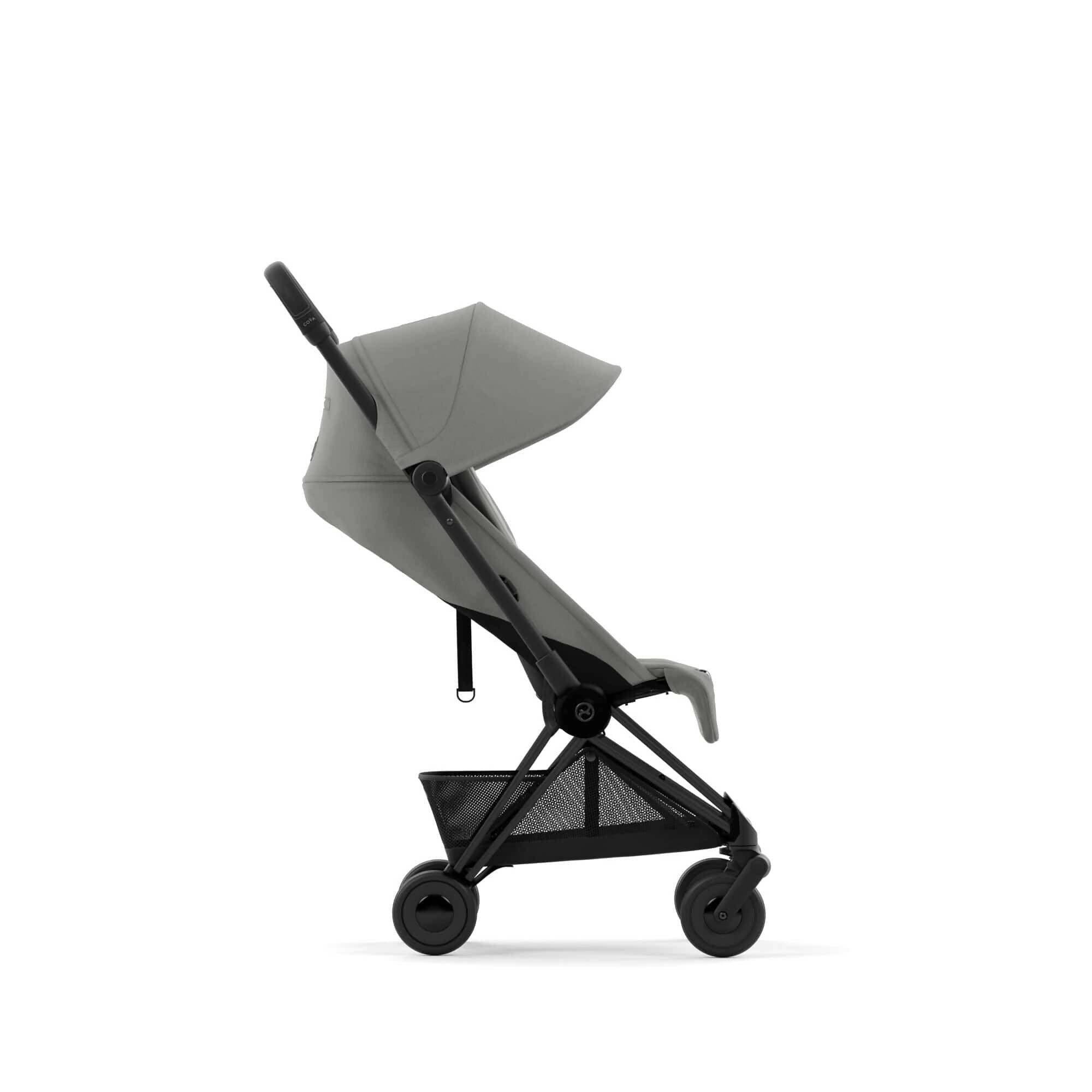 Cybex COYA Stroller - Matt Black/Mirage Grey