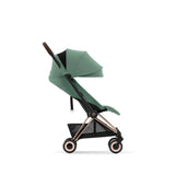 Cybex COYA Stroller - Rose Gold/Leaf Green