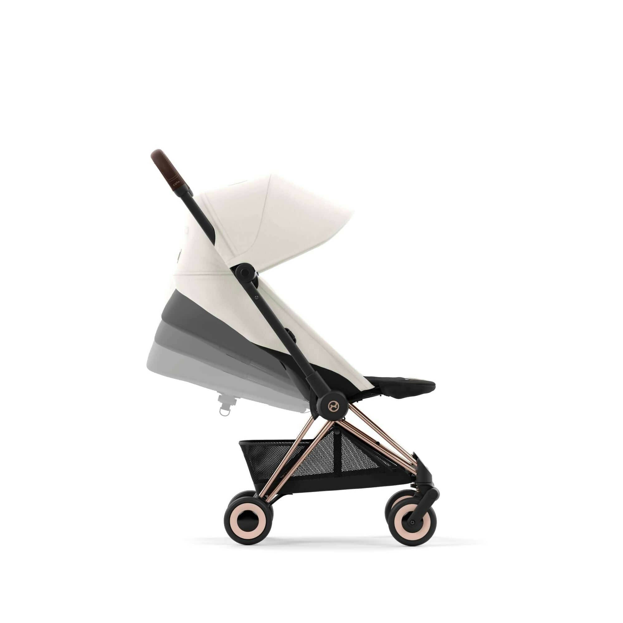 Cybex COYA Stroller - Rose Gold/Off White