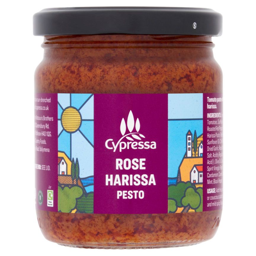 Cypressa Rose Harissa Pesto 170g