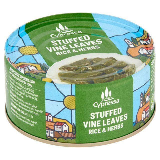 Cypressa Stuffed Vine Leaves with Rice &amp;amp; Herbs   280g