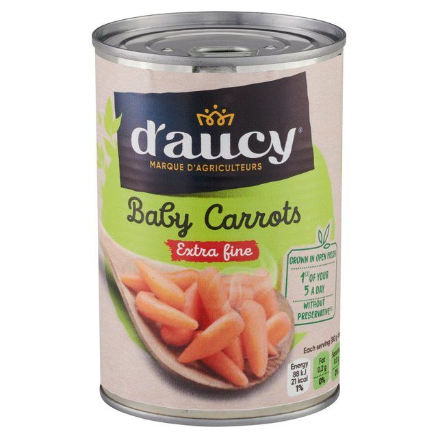 D'aucy Carrots   400g