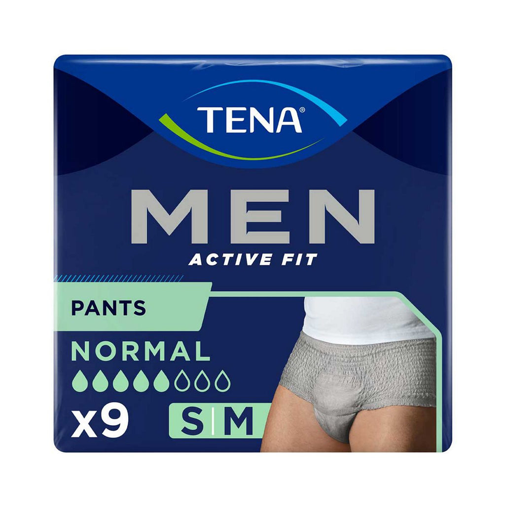 Tena Men Pants Normal Grey Small/Medium 9s