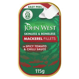 John West Mackerel Fillets in Spicy Tomato &amp; Chilli Sauce