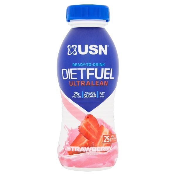 USN Diet Fuel Ready To Drink Strawberry 330ml