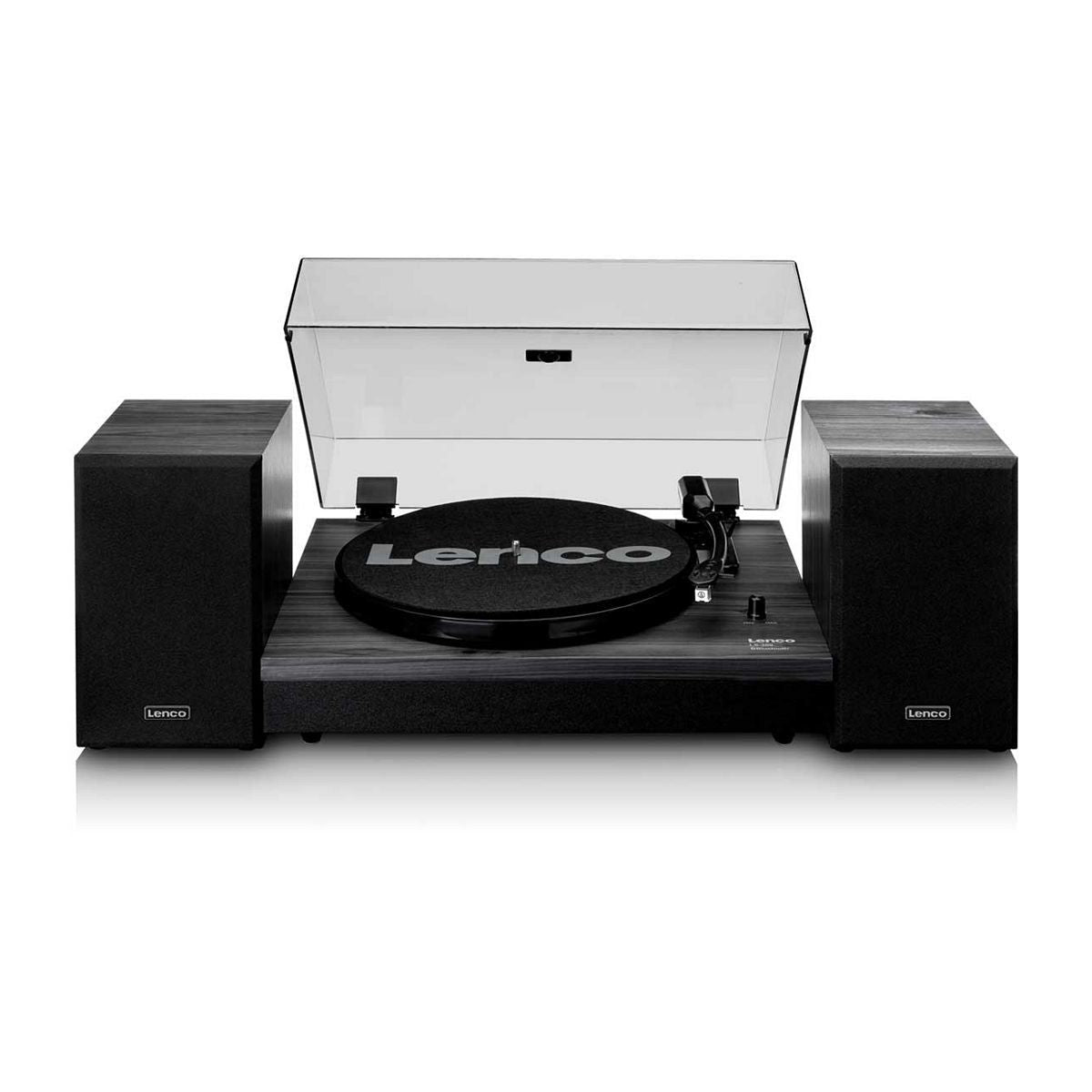 Lenco LS-300BK Turntable And Hi Fi Speakers - Black GOODS Boots   