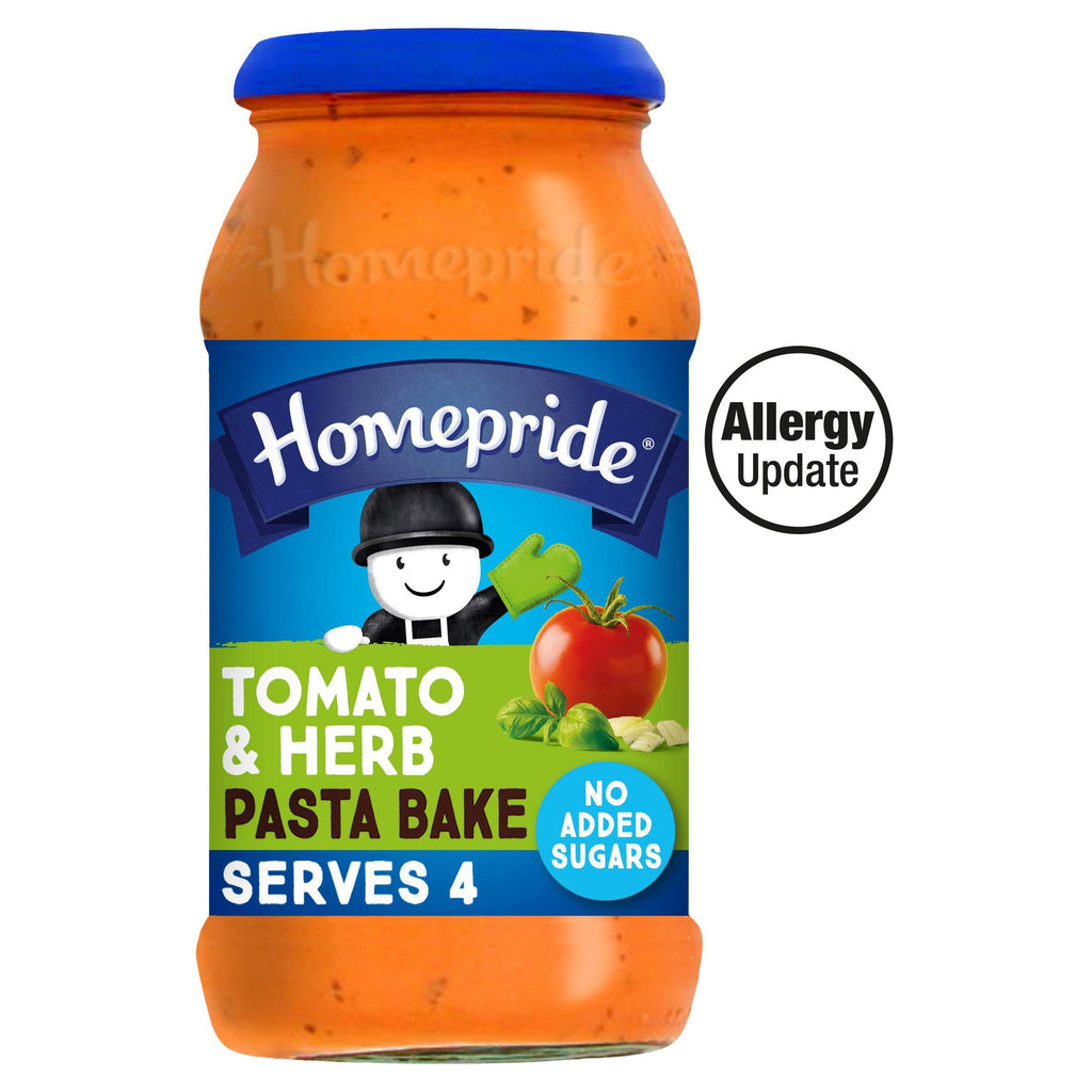 Homepride No Added Sugar Tomato & Herb Pasta Bake Sauce 485g