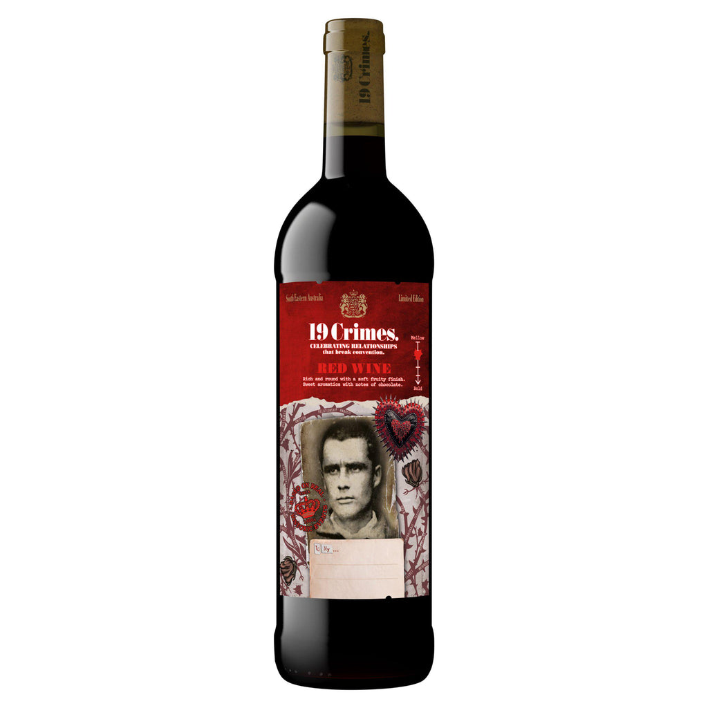 19 Crimes Red Wine 75cl