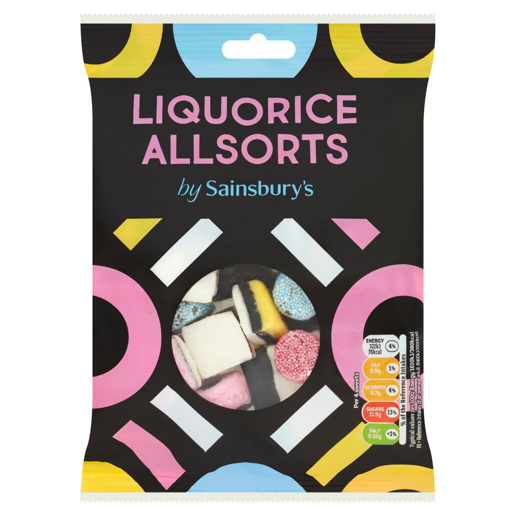 Sainsbury's Liquorice Allsorts 225g